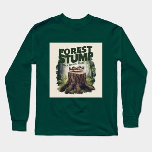 Forest Stump Long Sleeve T-Shirt